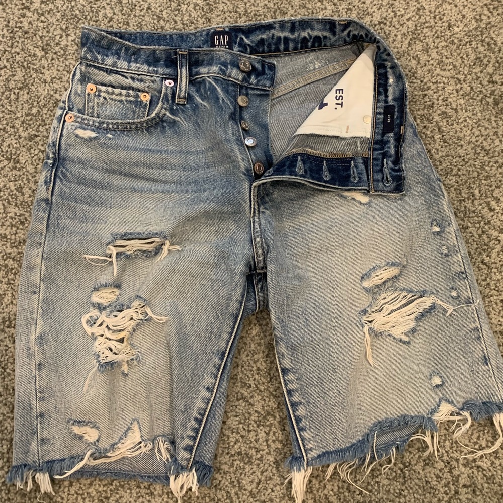 Gap 1969 Denim Shorts Sz 2